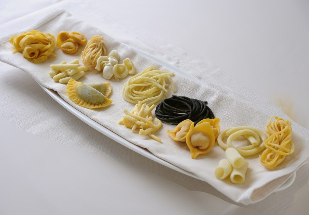 レオーネマルチアーノの生パスタの数々