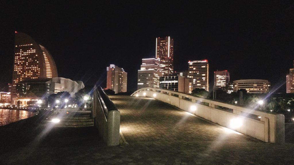 臨港パークから見る夜景