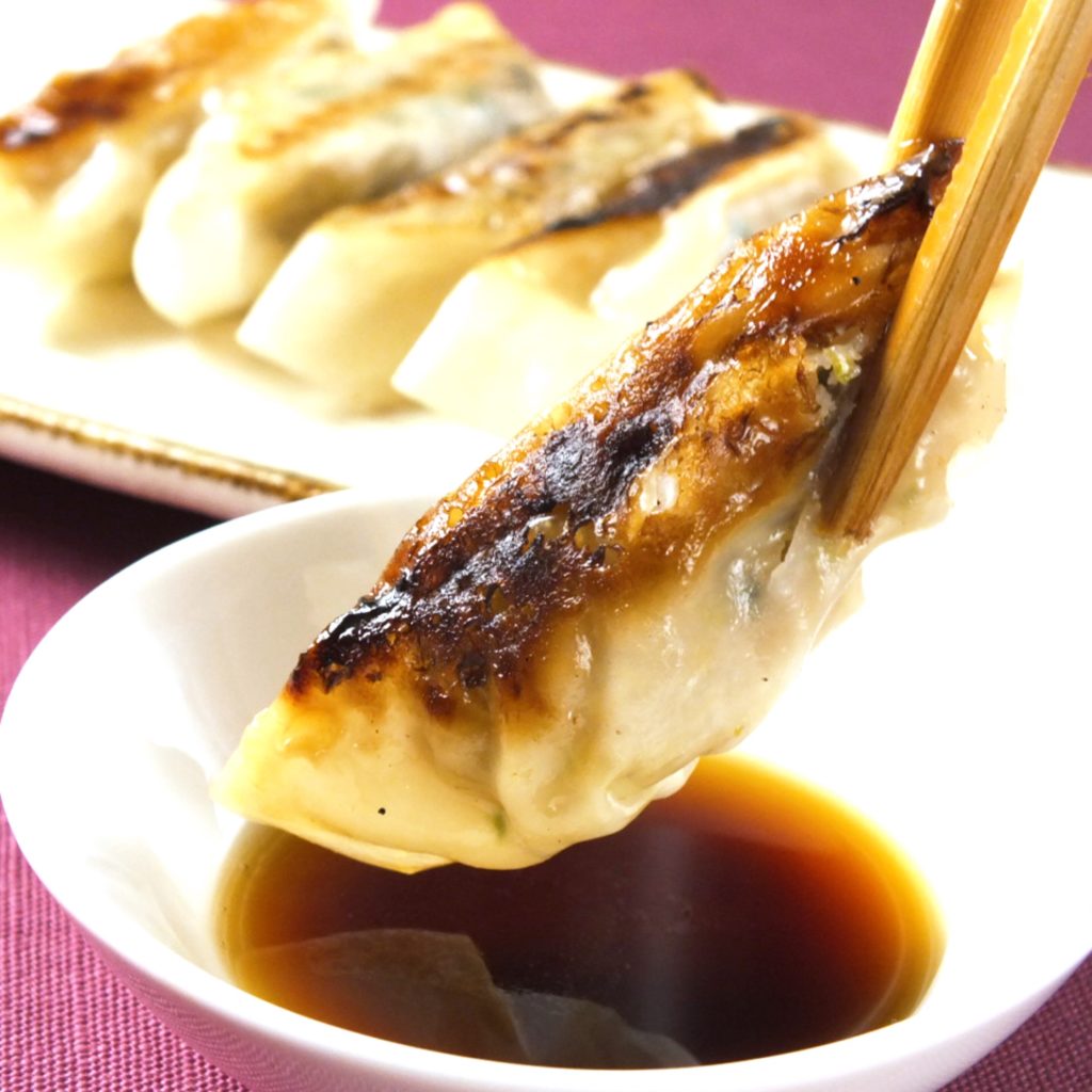 神戸牛の旨味を包み込んだ神戸牛らーめん八坐和の神戸牛餃子