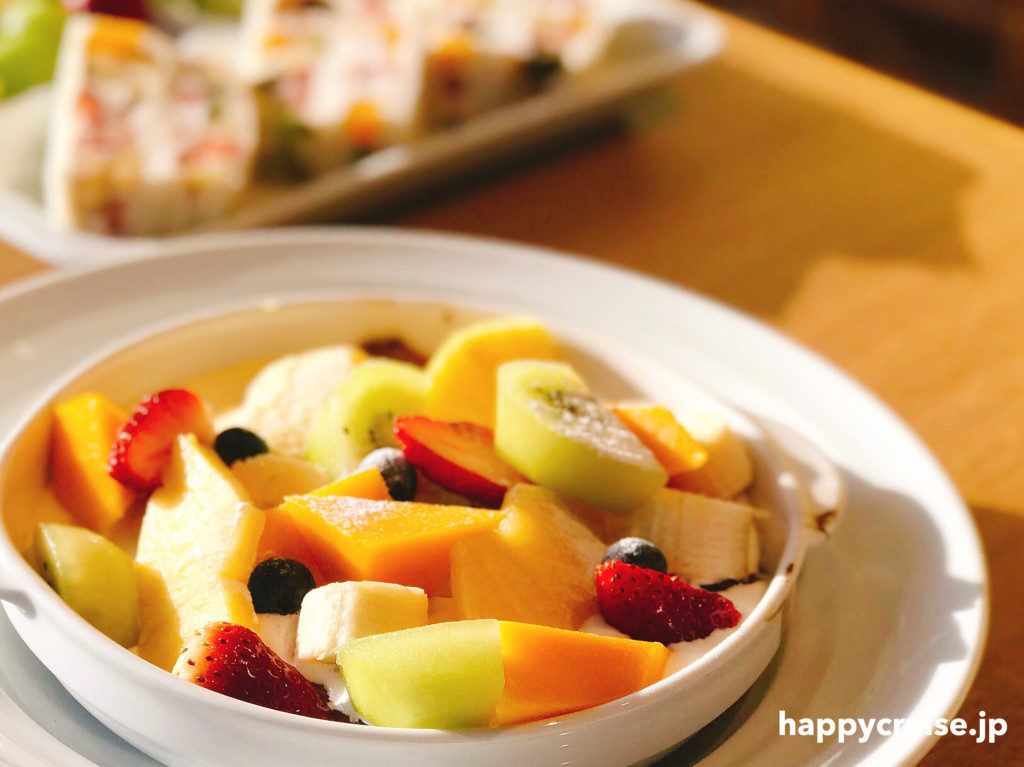 果樹園リーベルのモーニングのフレンチトースト