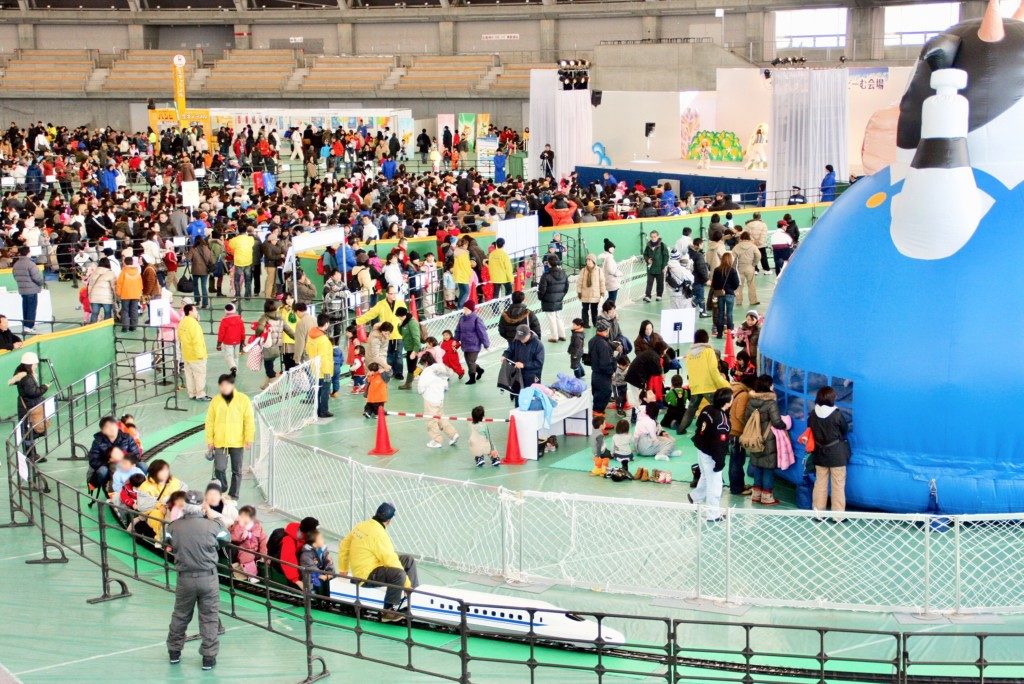 さっぽろ雪まつり つどーむ会場 屋内