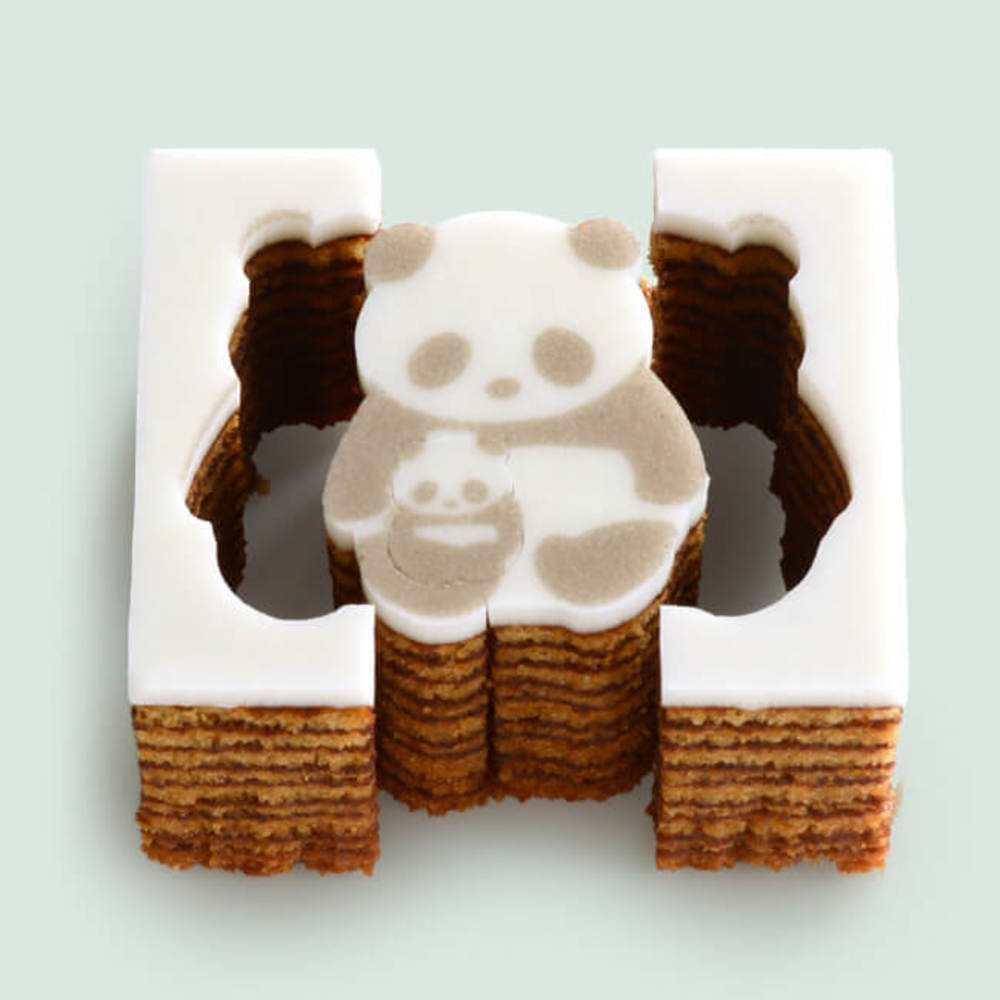 【銀座カタヌキヤ  パンダバウム】親子パンダバウム