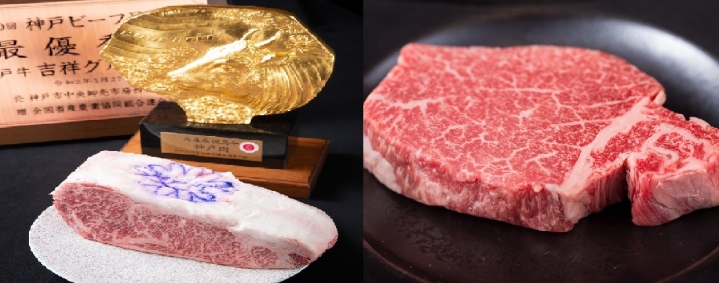 神戸牛専門店吉祥の神戸牛ステーキ用2900円から