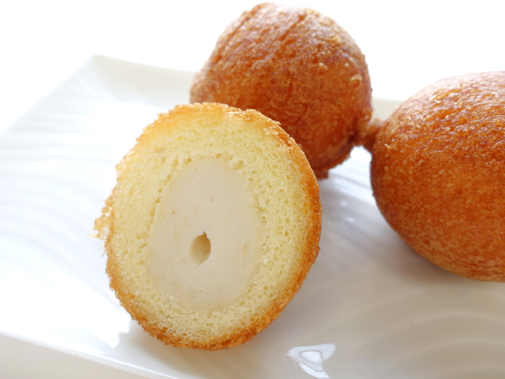 かまぼこ版アメリカンドッグの仙台名物ひょうたん揚げ