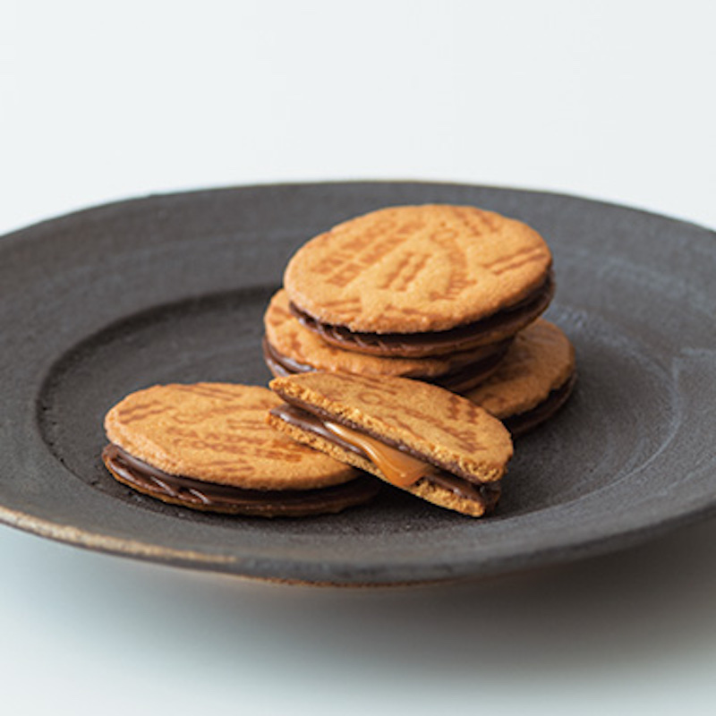 神戸風月堂 キャラメルティ サンドウィッチクッキー