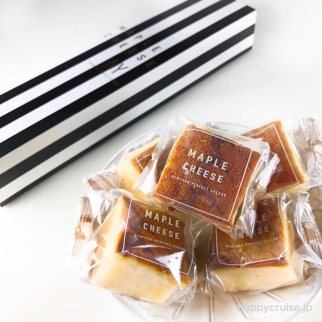 東京駅お土産 メープルチーズ ニューヨークパーフェクトチーズのキューブ型焼き菓子を大人の手土産に Happy Cruise ハッピークルーズ