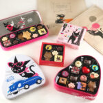 【アンジュジュ バレンタイン2022】ゴンチャロフで人気の黒猫チョコレートをプチギフトに♡