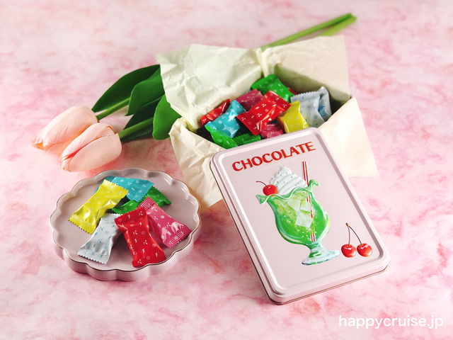 【はじけるキャンディチョコレート。バレンタイン2022】百貨店限定のピンク缶が売り切れ必至の大人気！