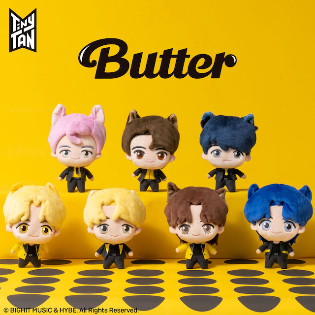 BTS【TinyTANファンパーク】「Butter」がテーマの大型イベントが東京・大阪で10/22より順次開催！