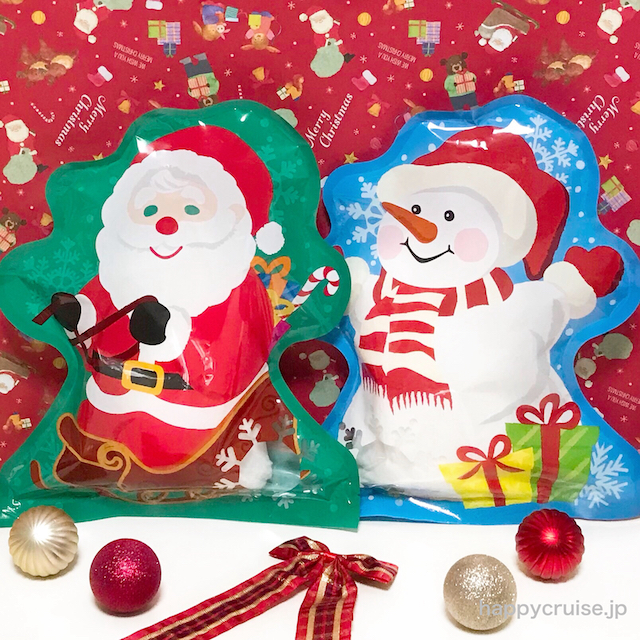 【カルディ×クリスマスギフト2022】サンタクロース綿菓子・スノーマン綿菓子