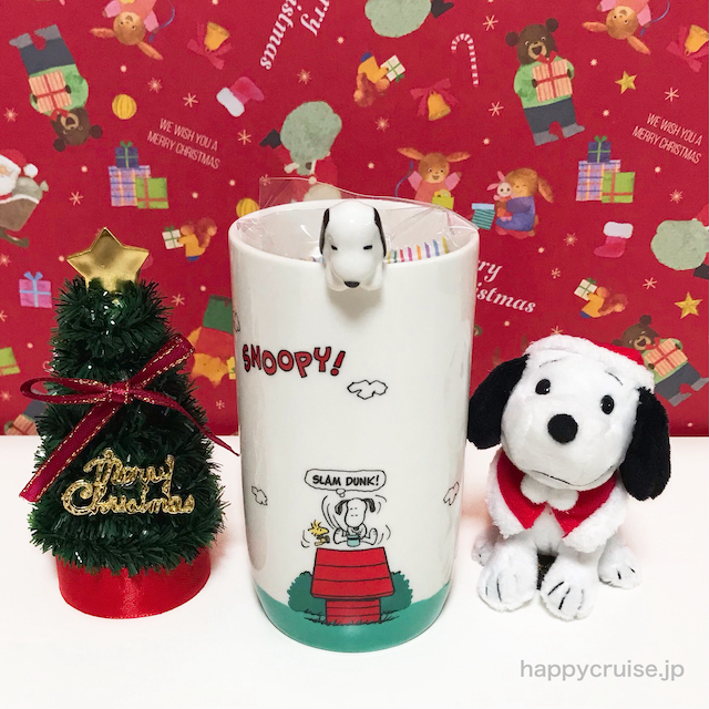 クリスマスプレゼントに！【カルディ】ひょっこりスヌーピーの陶器カップがめっちゃ可愛い〜♡