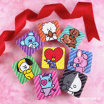 BTS【BT21バレンタイン2023】キャラが選べる“缶バッジ付きクランチチョコ”がめっちゃ可愛い〜♡
