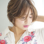 小顔＆美人見えバッチリ♡【前髪あり×ひし形ショートボブ】春ヘアスタイル5選
