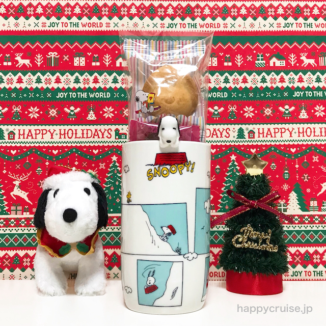 カルディで争奪戦!?【スヌーピー】お菓子入り『クリスマス陶器カップ』が可愛すぎでしょ♡