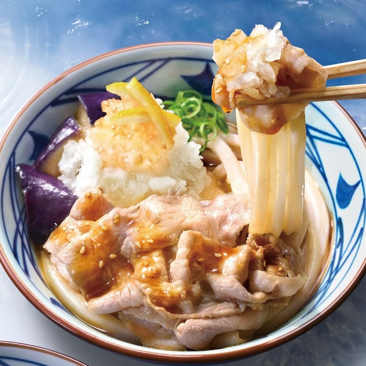 【丸亀製麺】真夏にひんやり『鬼おろし豚しゃぶぶっかけうどん』新登場！