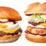 【ロッテリア】『とろ~り半熟月見バーガー』4品が新登場「美味しそう」「絶対食べに行きます」