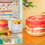 【モスバーガー】バーガーやオニポテが巨大クッションに！「一番くじモスバーガー」ローソンで発売