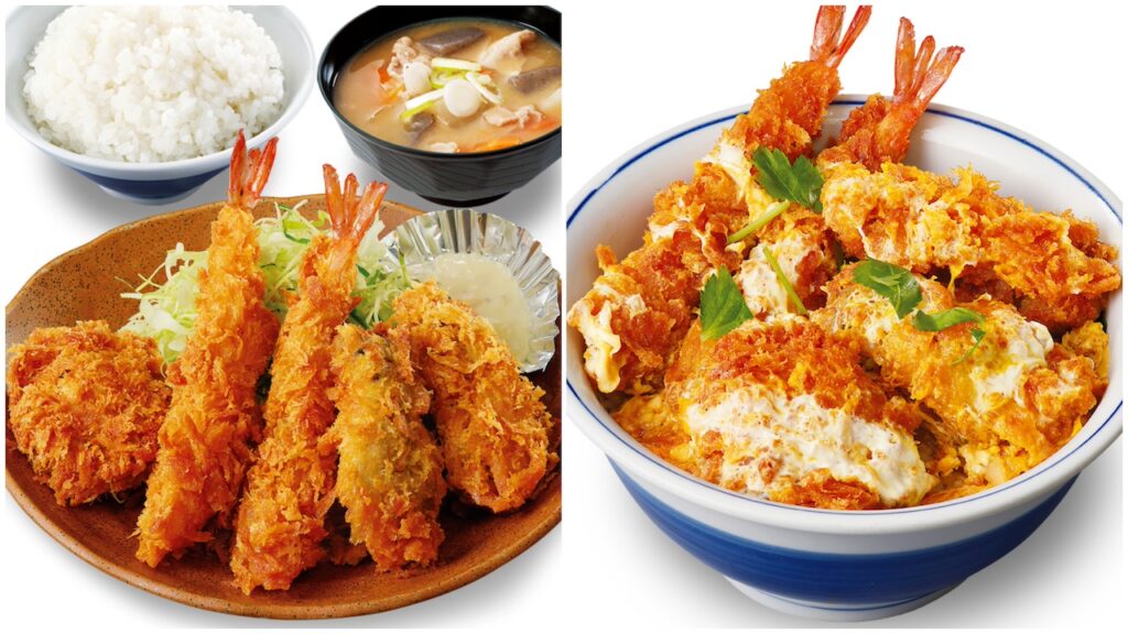 とんかつ専門店【かつや】コスパ最強の「秋の海鮮フライ定食」「秋の海鮮カツ丼」9/13(金)新登場！