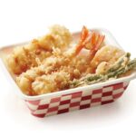 今がチャンス!!【天丼てんや】海老2本入り『海老といかの上天丼弁当』710円→550円はお得でしょ♡