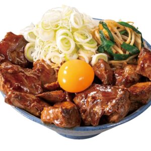 850円は大優勝！【肉めし岡もと】がっつり飯テロ！『肉厚レバテキ丼』きたーーーッ！