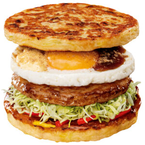 【ロッテリア お好み焼きバーガー】大阪の味を楽しめる新感覚バーガー爆誕！販売店舗をチェック！