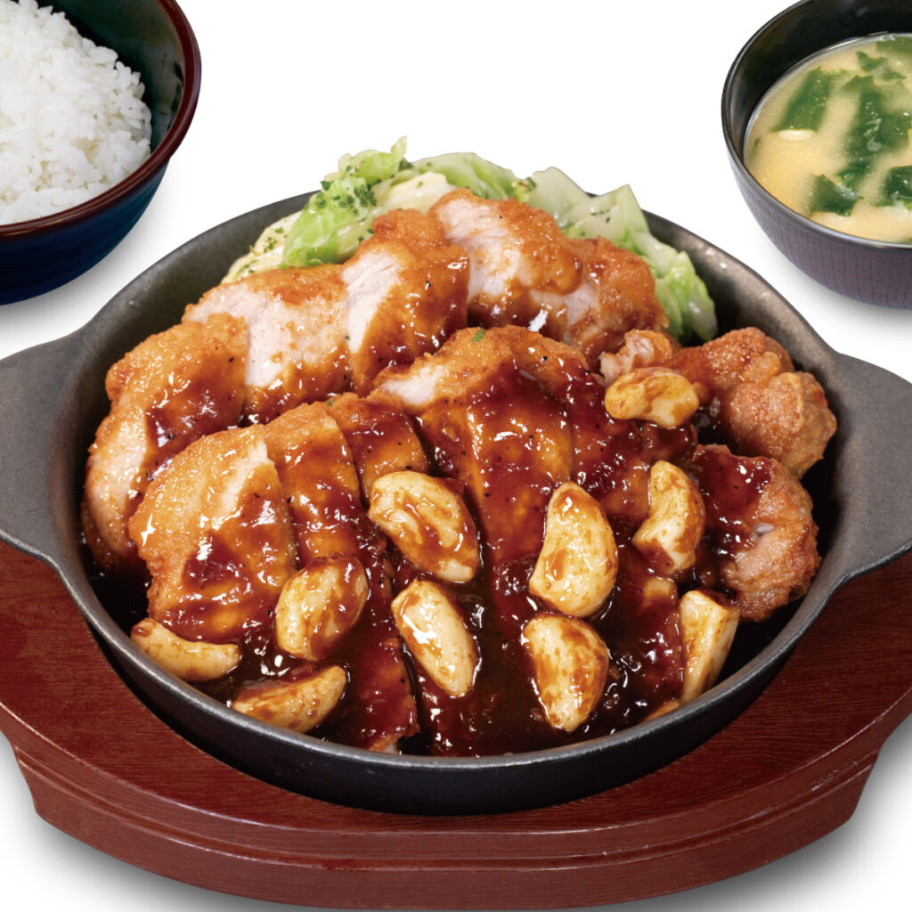 【松のや】肉厚ロース×にんにく醤油がたまらない！満腹必至の“揚げる”豚テキ定食が新登場！