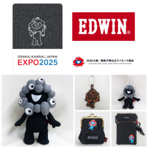 2025大阪・関西万博【ミャクミャク×EDWIN（エドウィン）】これは買い♡おしゃれなデニムグッズきたー！