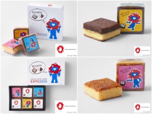 大阪・関西万博【ミャクミャク×ファットウィッチ】今だけの限定ブラウニー缶♡大人可愛い手みやげに♪