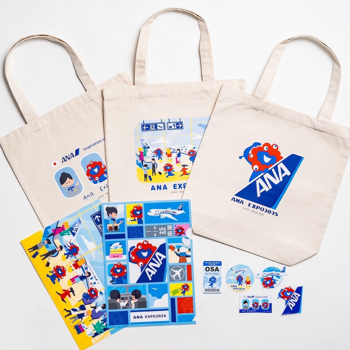 【ANA×ミャクミャクグッズ】これは欲しい〜っ!空港で買える限定グッズきたー!