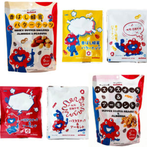 【2025大阪・関西万博】ミャクミャクのバラマキお菓子『香ばし蜂蜜バターナッツ』手書きメッセージも書ける♡
