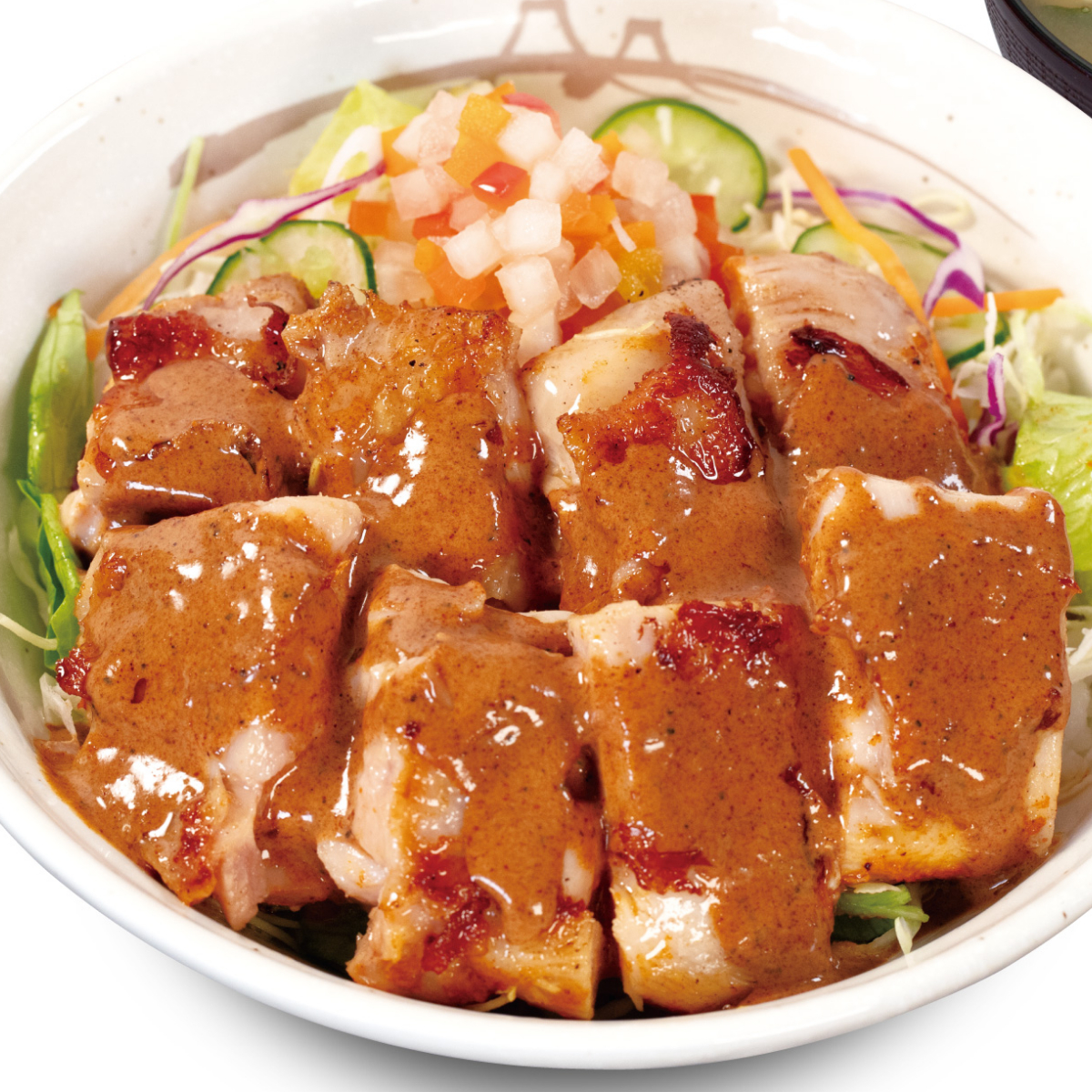 松屋「チキンケバブ丼」新登場!辛さと旨さがクセになる!屋台めしの定番がどんぶりに!