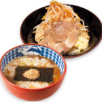 【三田製麺所】『背脂番長つけ麺』 背脂×にんにくの破壊力！がっつり系の王者が復活！！