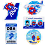 【ANA×大阪・関西万博】ミャクミャクステッカーが人気！スーツケースにぺたっと貼って旅の思い出に♪
