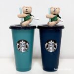 【スタバ新作グッズ】カラーチェンジング「リユーザブルカップ」まるで夏の海♡ターコイズからネイビーに色変化！