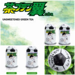 【キャプテン翼】ファン必見のお茶缶『茶プテン翼cha』きたぁぁぁー！！まさかの“挑戦状ボール”がフタに！？