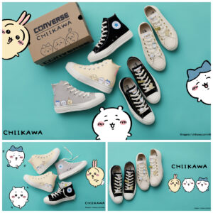 【ちいかわ×コンバース コラボ第2弾】かわいさ爆発♡毎日履きたくなる推しシューズ！