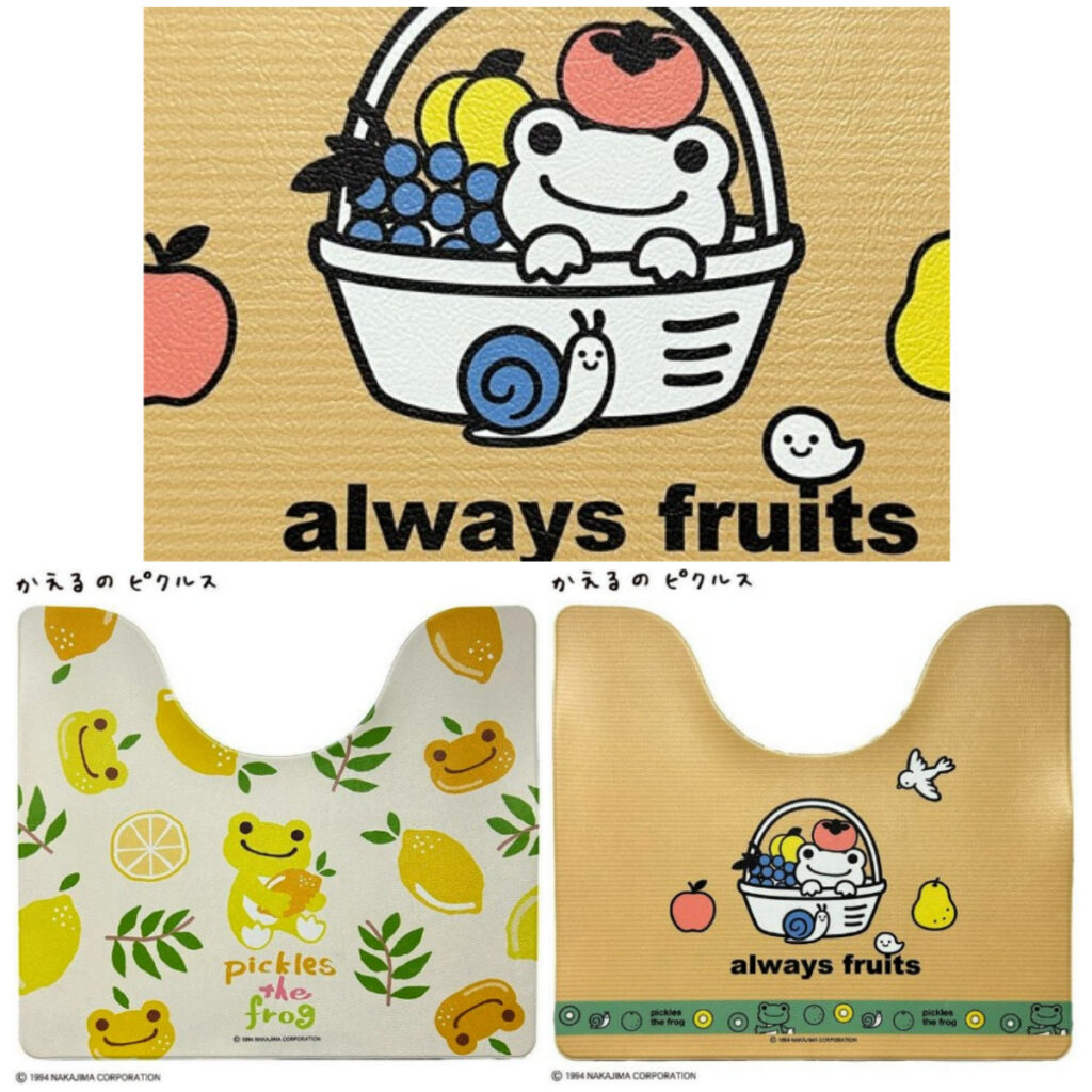 【しまむら×かえるのピクルス】キッチンもトイレもピクルス仕様に♡かわいすぎる限定マットが新登場♪