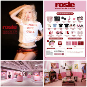 【ロゼ BLACKPINK】ポップアップきたー！西武渋谷で7月19日(土)からスタート！グッズも特典も可愛すぎる〜♡