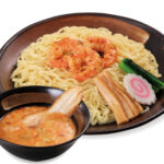 【幸楽苑】夏の旨辛チャージに♡ぷり海老×濃厚味噌「エビ味噌つけめん」が新登場！