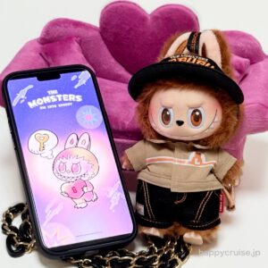 【ポップマート】ワッキーマートの店員ラブブ（LABUBU）ぬいぐるみペンダントが可愛すぎる〜♡