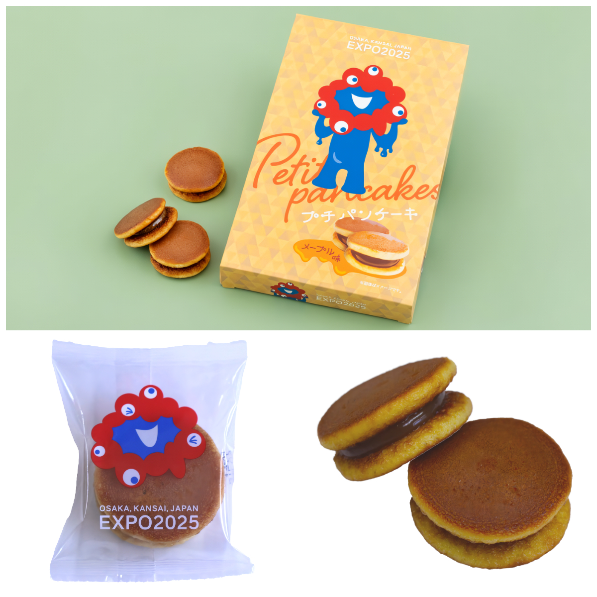 【大阪・関西万博】パケ買い必至♡ミャクミャクのプチパンケーキが可愛すぎ!1000円以下で買える大阪土産♪