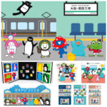 大阪・関西万博【ミャクミャク】JRグループ７社キャラクターと夢のコラボ！会場内限定の激レアグッズが新登場！