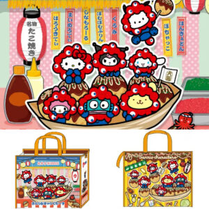 【ミャクミャク×サンリオ】特大お土産バッグが可愛すぎ！新大阪駅でしか買えない激レアグッズきたー♡