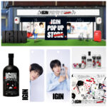 【IGIN アイギン】日本初のポップアップストア開催！BTS・JINフォトカード付き限定ボトル登場！大型パネルやフォトブースも♡