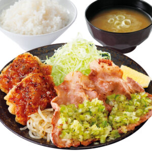 【からやま】残暑にうれしい♡ねぎ塩×黒胡椒からあげのご褒美定食！9⽉19⽇(金)スタート！