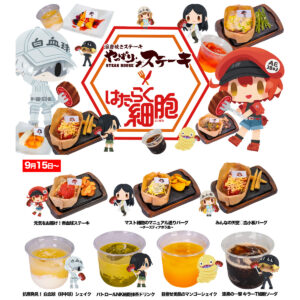 【やっぱりステーキ】TVアニメ「はたらく細胞」コラボメニュー＆グッズ＆ノベルティが登場！9/15(月)対象店舗でスタート！