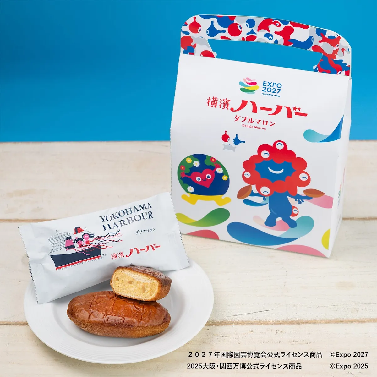 【ミャクミャク×トゥンクトゥンク】横浜銘菓「ありあけのハーバー」とコラボ!11月4日(火)より新発売♡