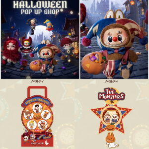 【ポップマート】ハロウィンPOP UPでノベルティ配布決定！「ステッカーセット」「マグネットバッジ」が可愛すぎる〜♡