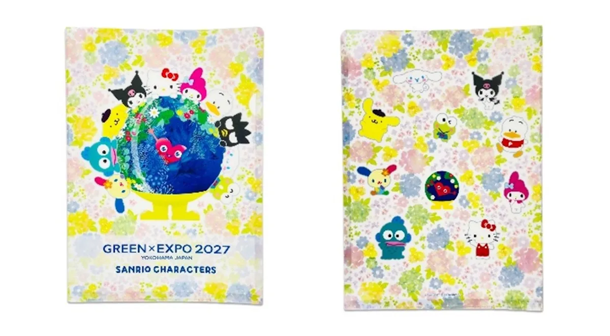 【トゥンクトゥンク×サンリオキャラクターズ】クリアファイル 495円(税込)