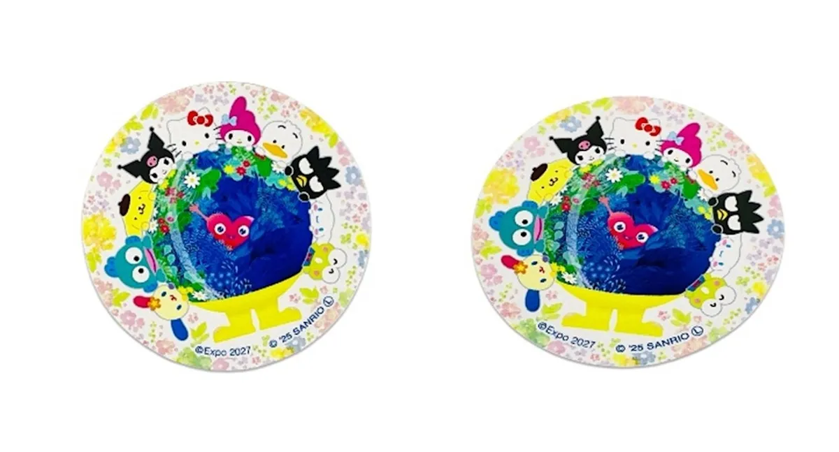 【トゥンクトゥンク×サンリオキャラクターズ】ステッカーS 550円(税込)